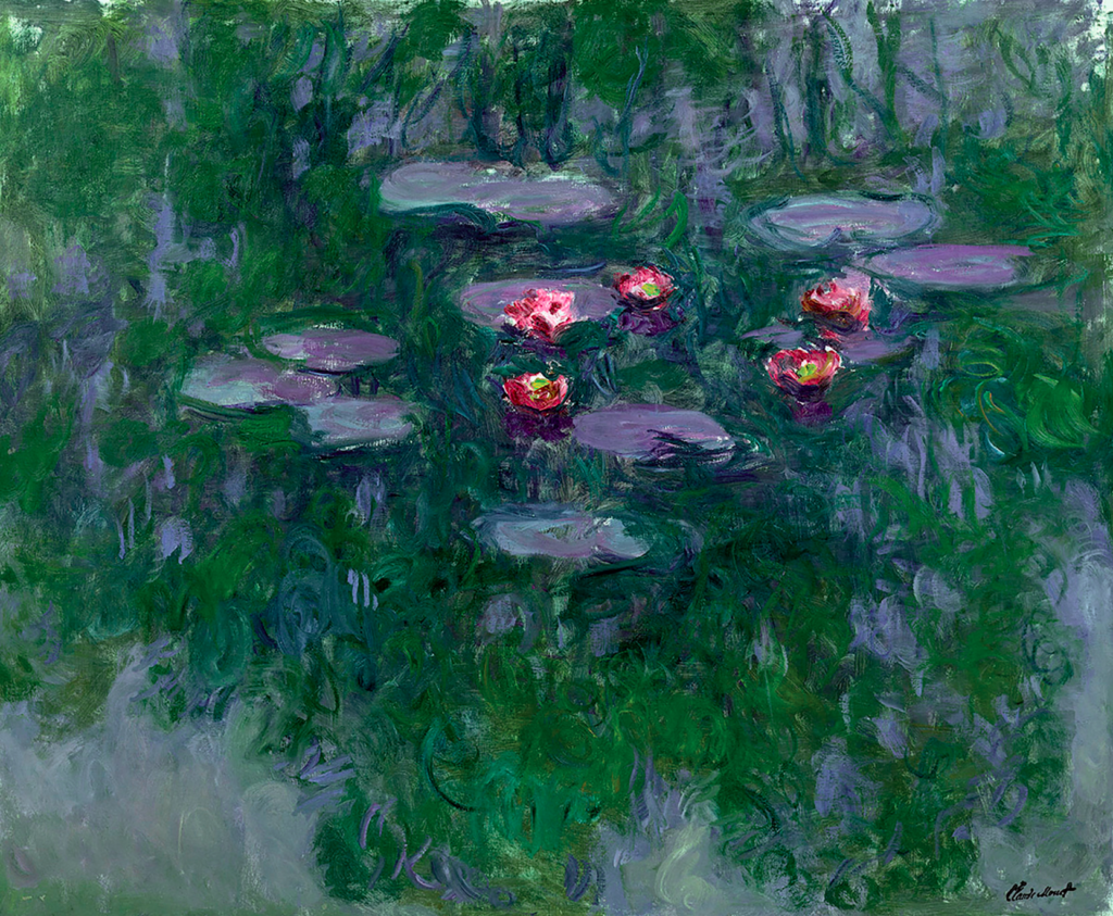 Claude Monet: Nymphéas, Paris, musée Marmottan Monet, legs Michel
Monet, 1966 Inv. 5098 © Musée Marmottan Monet, Académie des beaux-arts, Paris