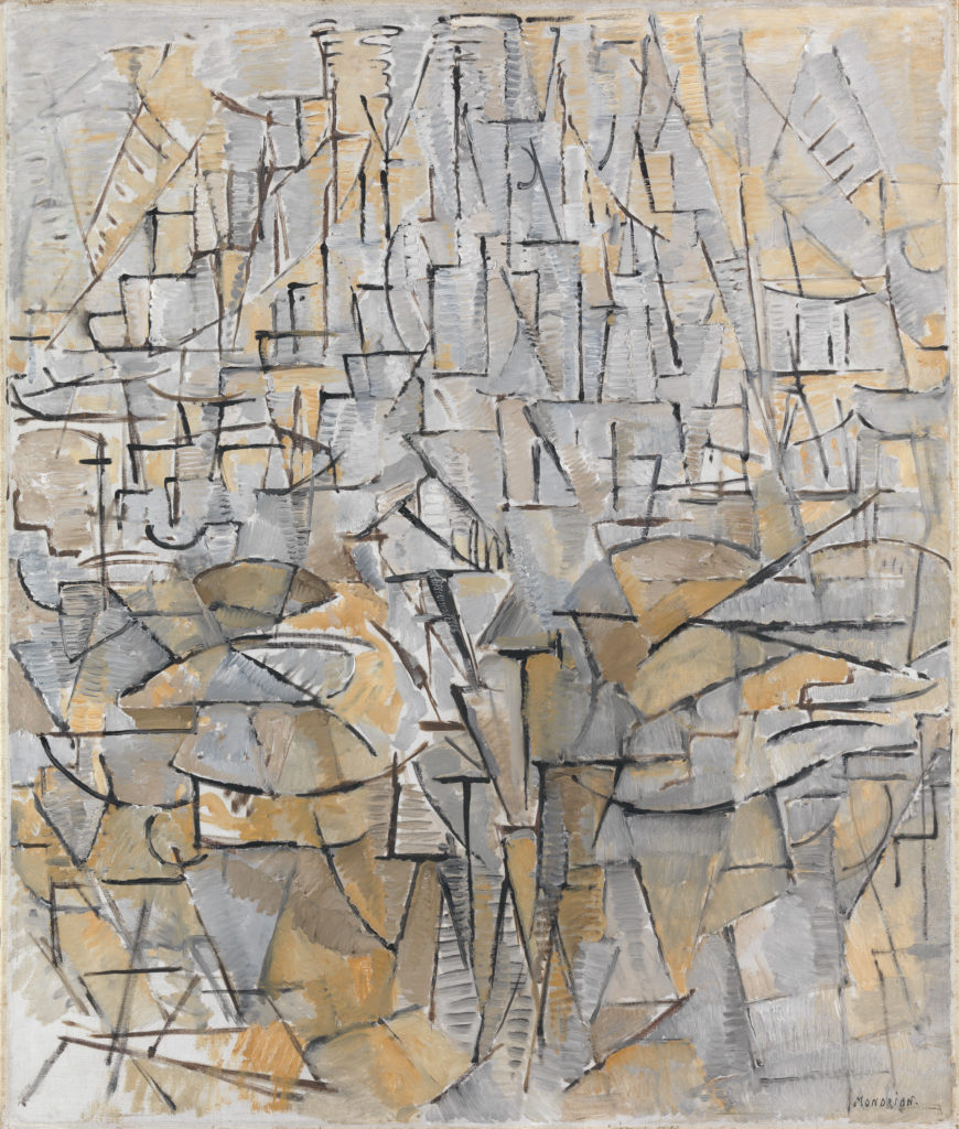 Piet Mondrian: Tableau n. 4 / Composizione n. VIII / Composizione 3 - L’Aia, Kunstmuseum Den Haag