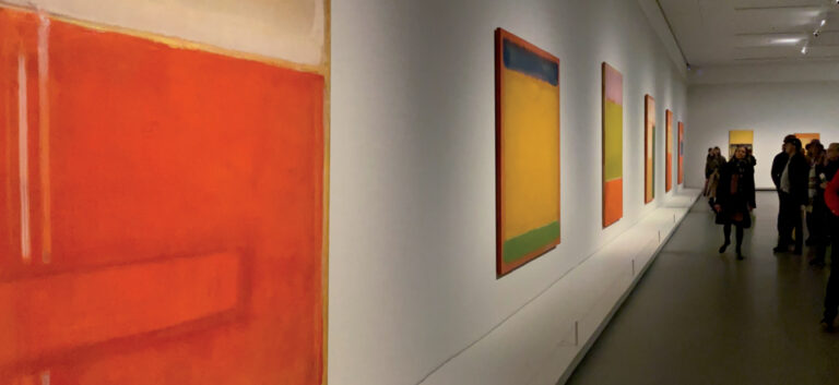 Mark Rothko: Pintura en campos de color