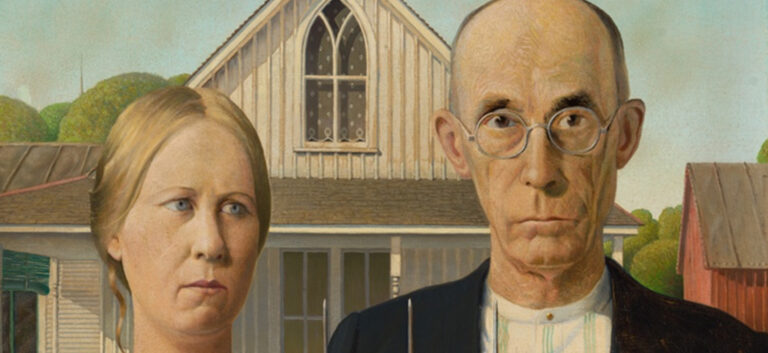 Grant Wood: American Ghotic e il crollo di un mito
